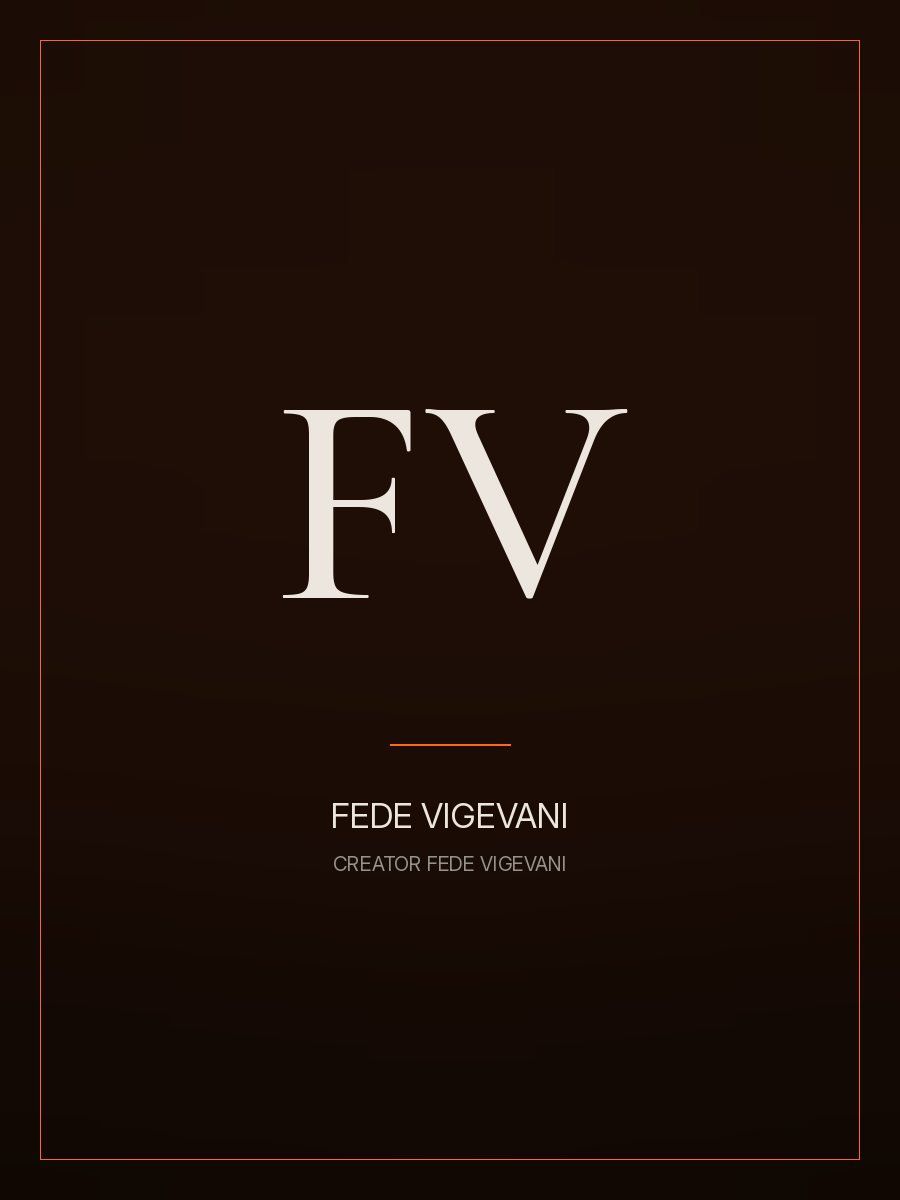 Placeholder portrait for Fede Vigevani, Uruguayan YouTuber.