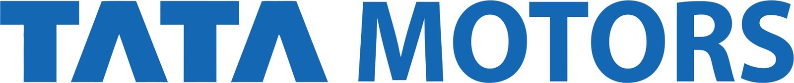 The Tata Motors wordmark in blue capital letters.